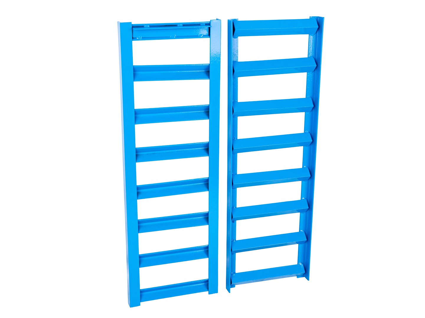 Set di 2 prolunghe per rampe auto, in acciaio low‑profile per auto, altezza 300 mm, ideali per cambio olio & officina