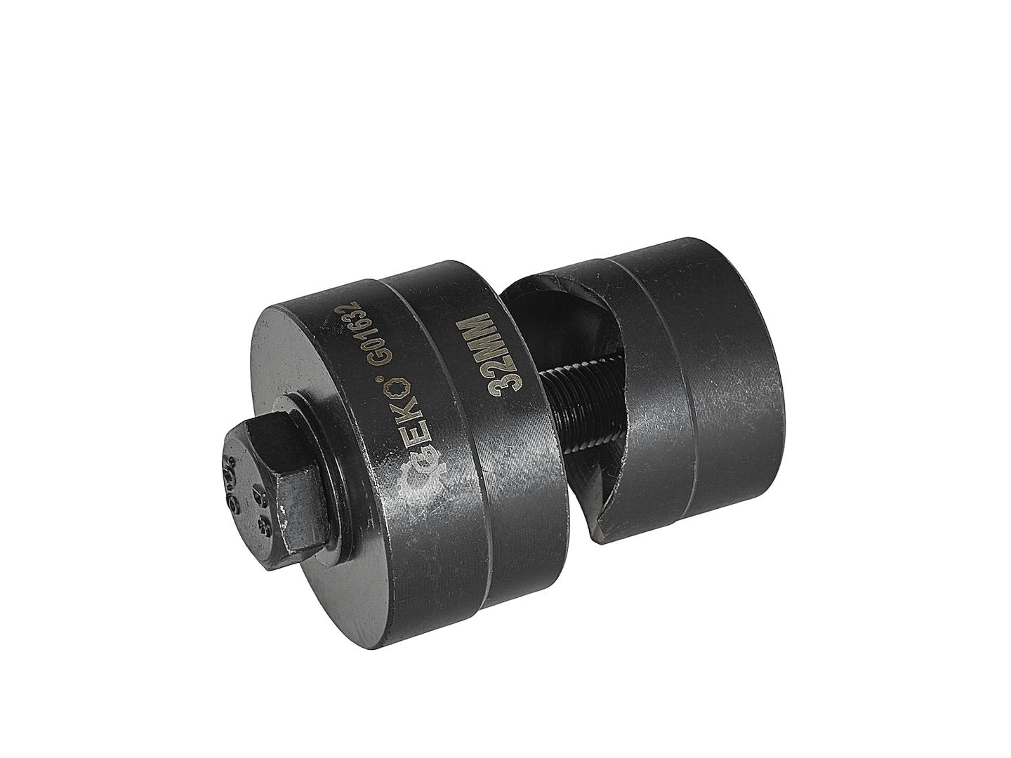 Punzonatrice per lamiera 32 mm, strumento manuale per taglio preciso, acciaio 40Cr, metallo, lavelli, Geko