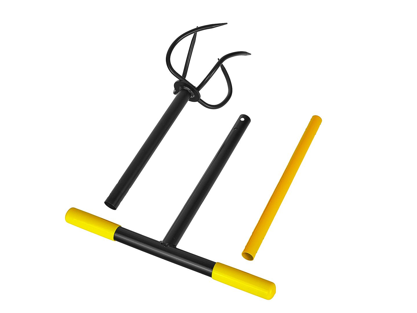 Coltivatore manuale a torsione ,zappetta a 4 artigli 102 cm, per giardino e terreno, Geko