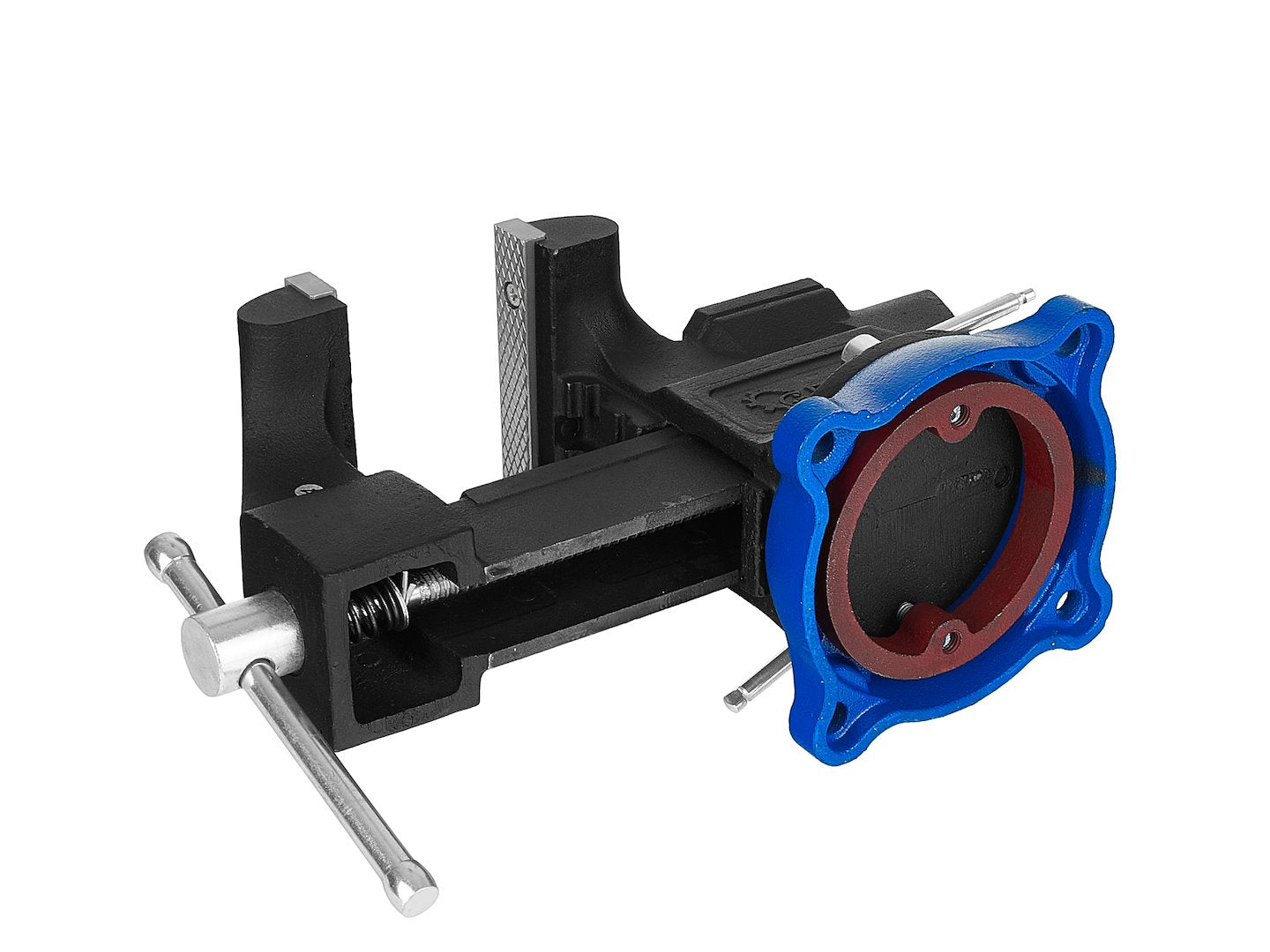 Morsa di precisione da banco con base girevole, morsa da banco rotante-girevole, per impieghi gravosi Heavy Duty, uso domestico commerciale da garage officina, morsa da banco apertura 150 mm Geko