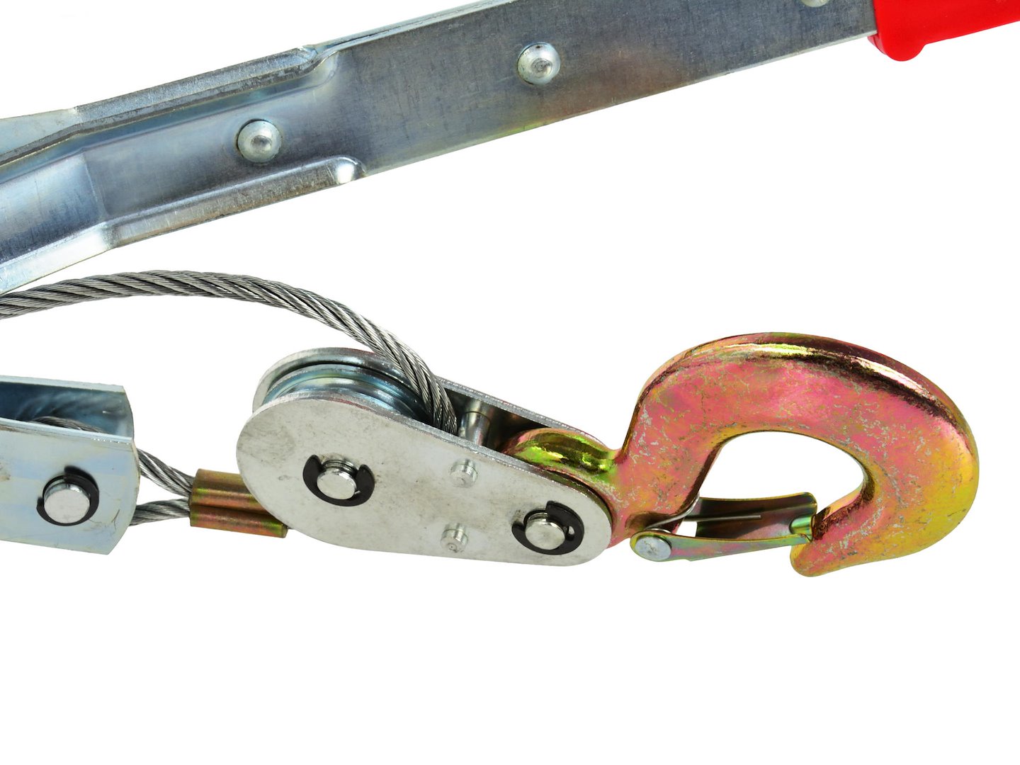 Cinghia a cricchetto con 2 ganci, cinghia di ancoraggio con tenditore a cricchetto e ganci, cinghia fissaggio a cricchetto, fino a 4000 kg, lunghezza 2,5 m