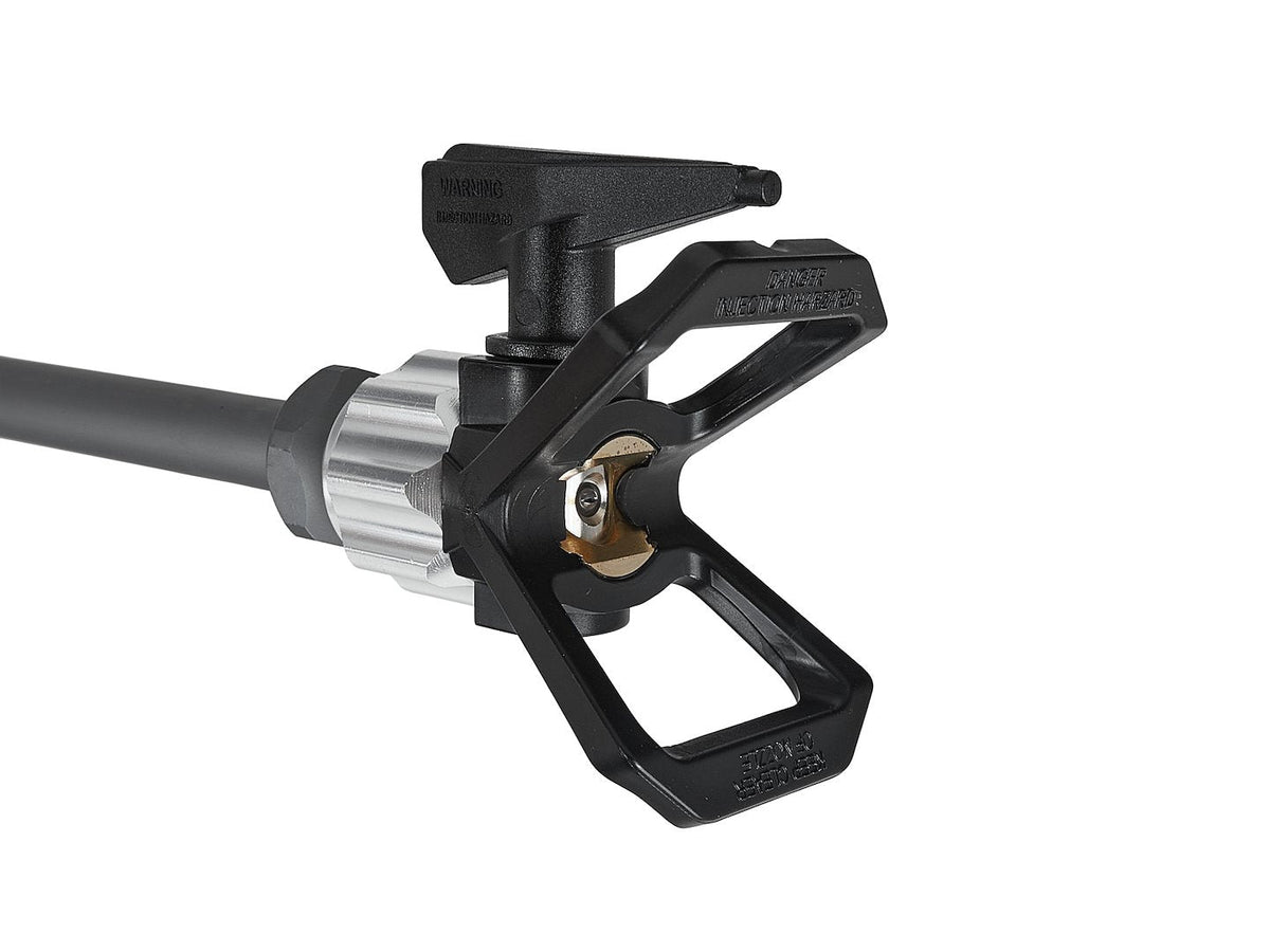 Pistola per pompa verniciatura idrodinamica X6 700 W 200 Bar 1.4 litro/min tubo 15 m, ugello 0.517 , spruzzo vernice ad alta pressione, uso commerciale per forniture di verniciatura per auto casa Geko