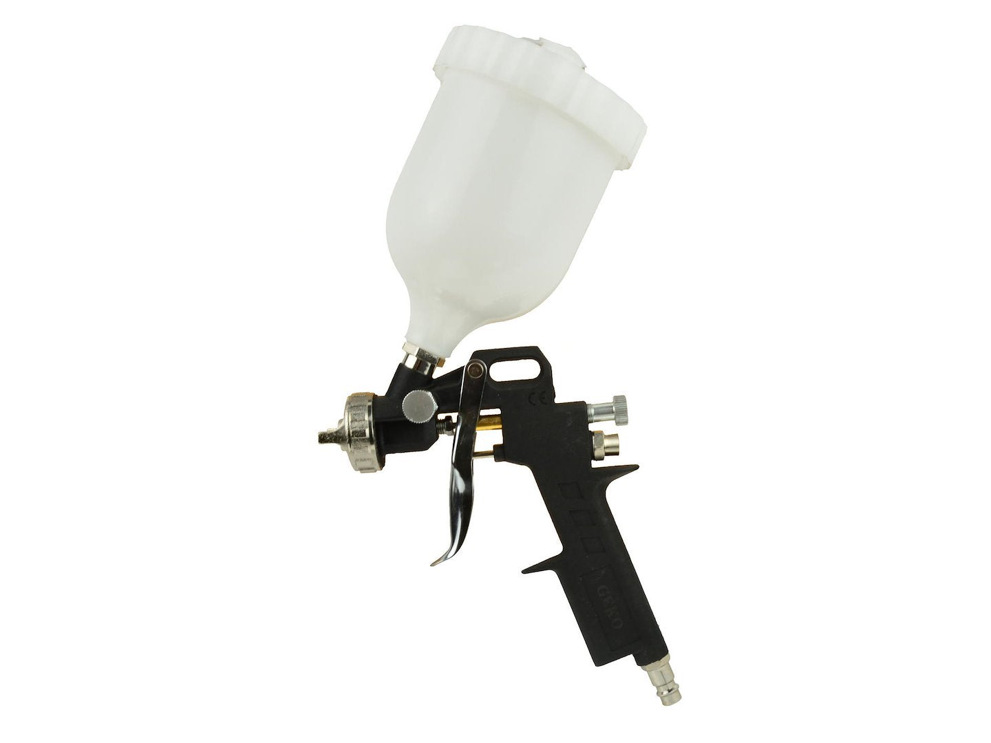 Kit di 5 accessori per compressore, inclusi gonfiagomme con manometro, pistola di soffiaggio, pistola a spruzzo per vernice, tubo a spirale, set kit accessori compressore, Geko