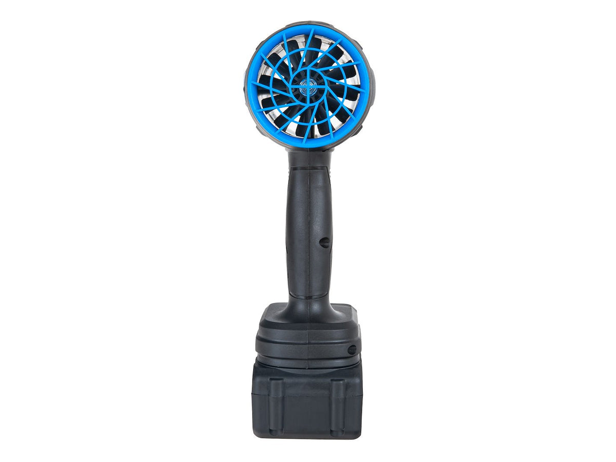 Soffiatore d’aria portatile 21 V con 2 batterie da 4.0 Ah Geko