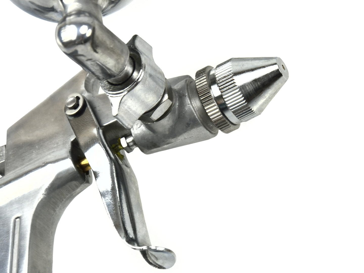 Pistola verniciatura professionale, pistola a spruzzo ad alta efficienza buona atomizzazione pistola da spruzzo, con ugello, mini aerografo bassa pressione da K-3 200 ml serbatoio a caduta, Geko
