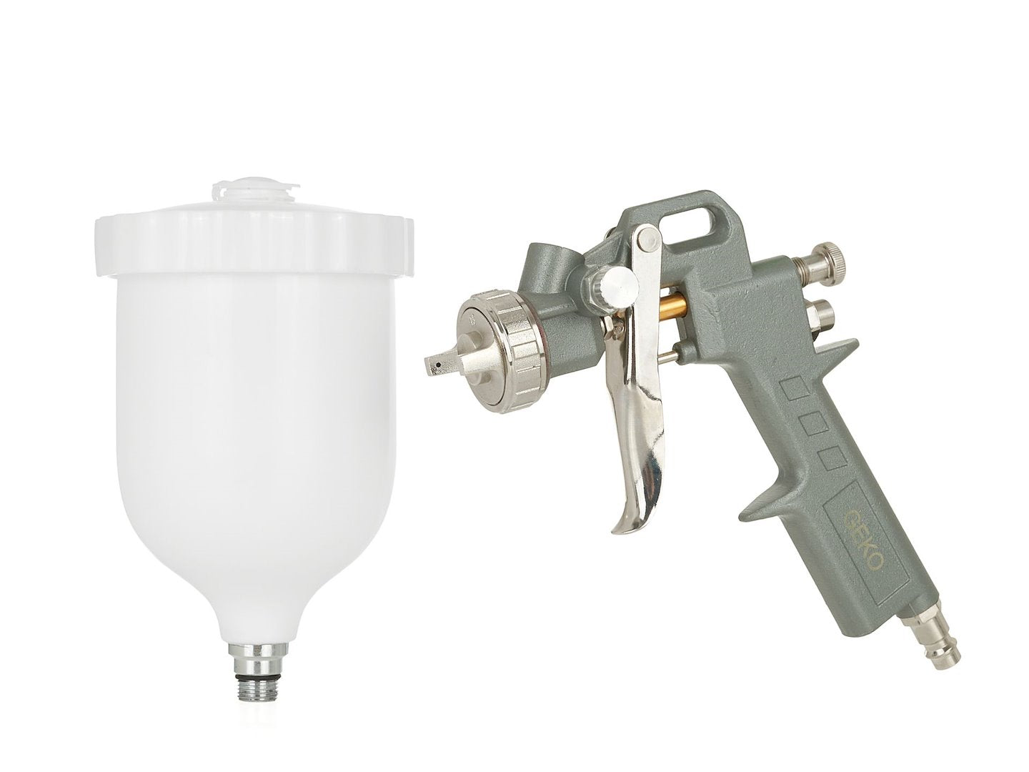 Pistola per verniciare a spruzzo HVLP, pistole a spruzzo per verniciare – capacità 500 ml e ugello 1,4 mm