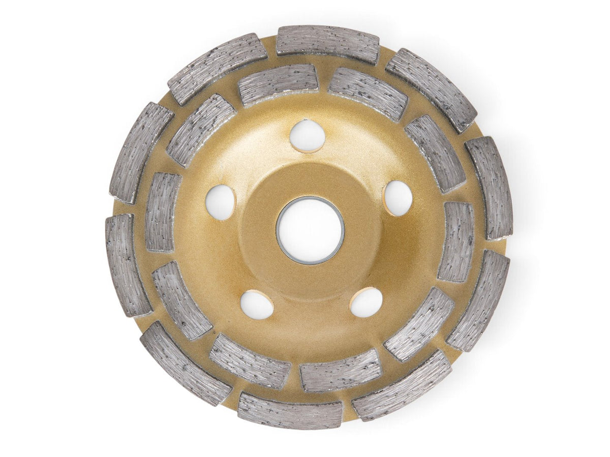 Levigatrice per calcestruzzo, 125 mm, con valigetta, velocità regolabile, 1400 W Geko