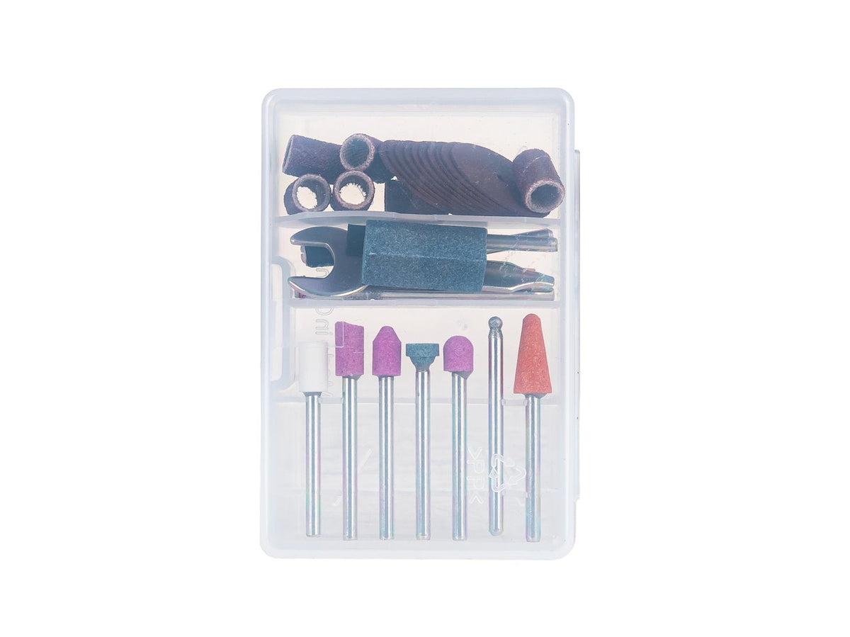 Mini smerigliatrice a batteria con accessori, 3.6 V, 1500 mAh Geko