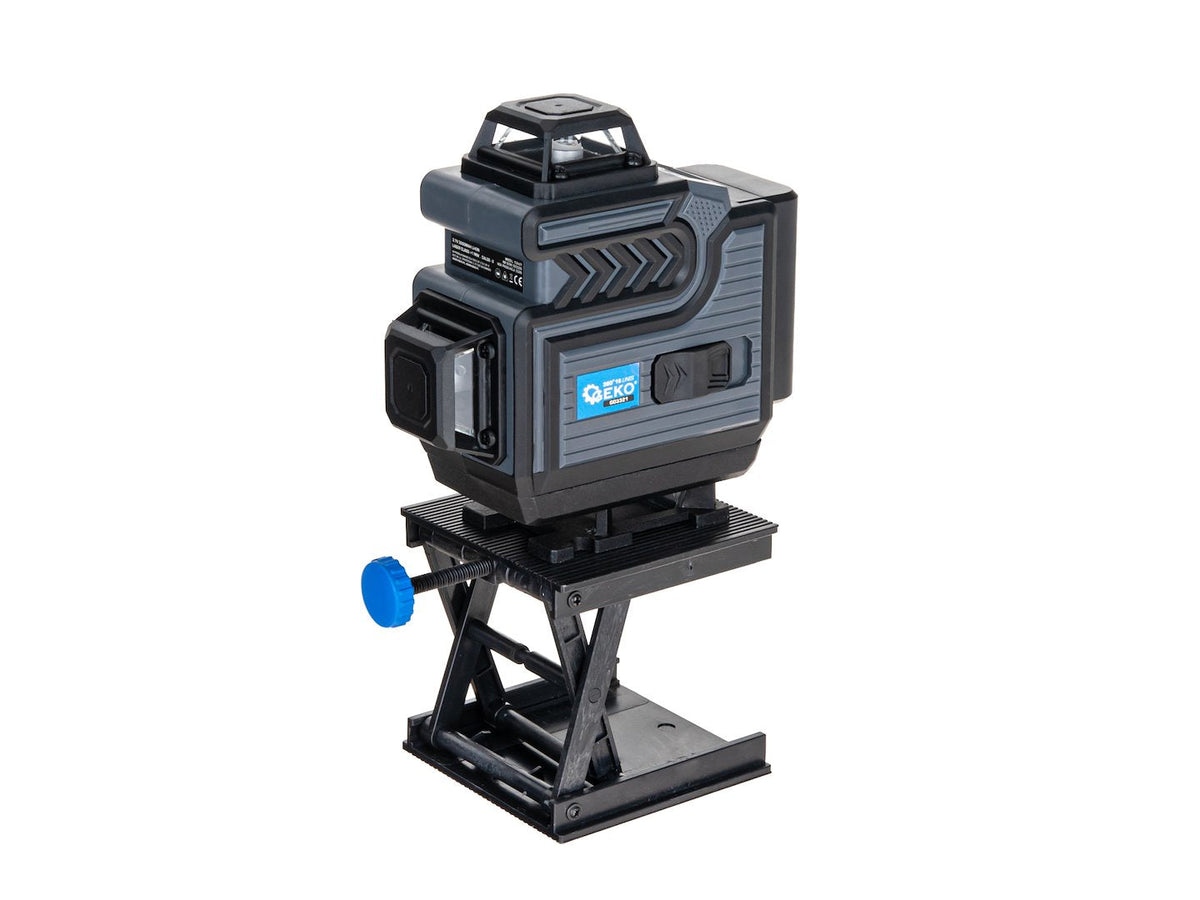 Livella laser 4d 360° con 2 batterie ricaricabili e treppiede