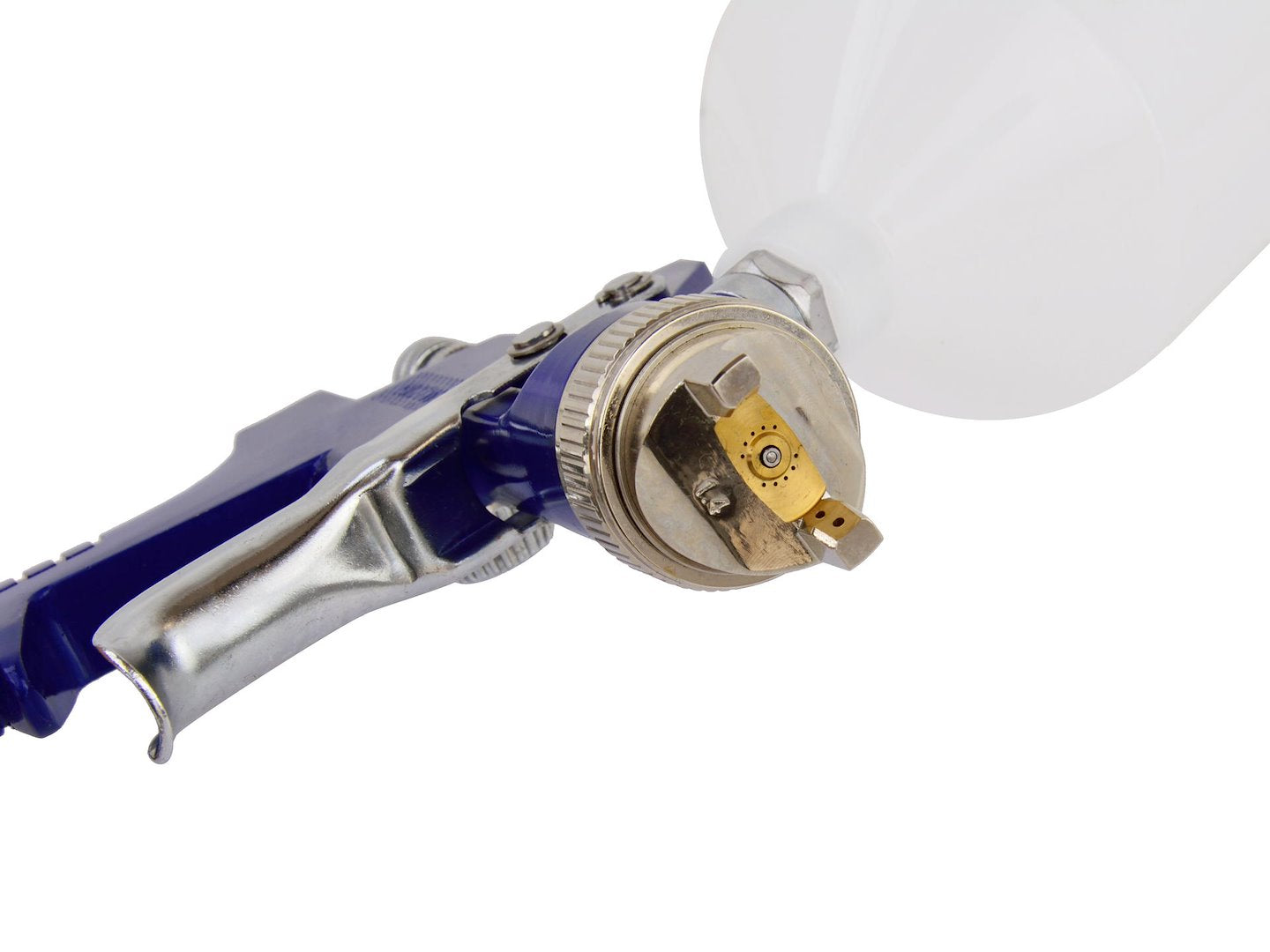 Pistola a spruzzo pneumatica con regolatore di pressione valvola di controllo dell'aria, manometro e filtro separatore sifone per acqua compressore,pistola di verniciatura con separatore filtro trappola acqua olio, filettatura standard 1/4", Geko