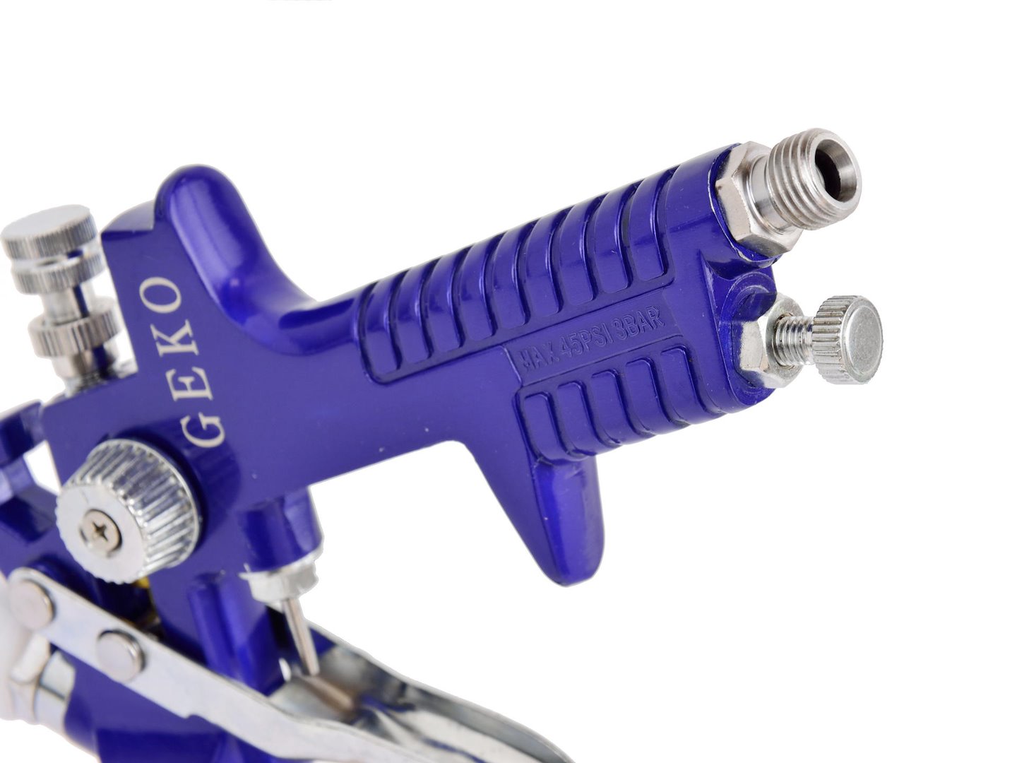 Pistola a spruzzo pneumatica con regolatore di pressione valvola di controllo dell'aria, manometro e filtro separatore sifone per acqua compressore,pistola di verniciatura con separatore filtro trappola acqua olio, filettatura standard 1/4", Geko