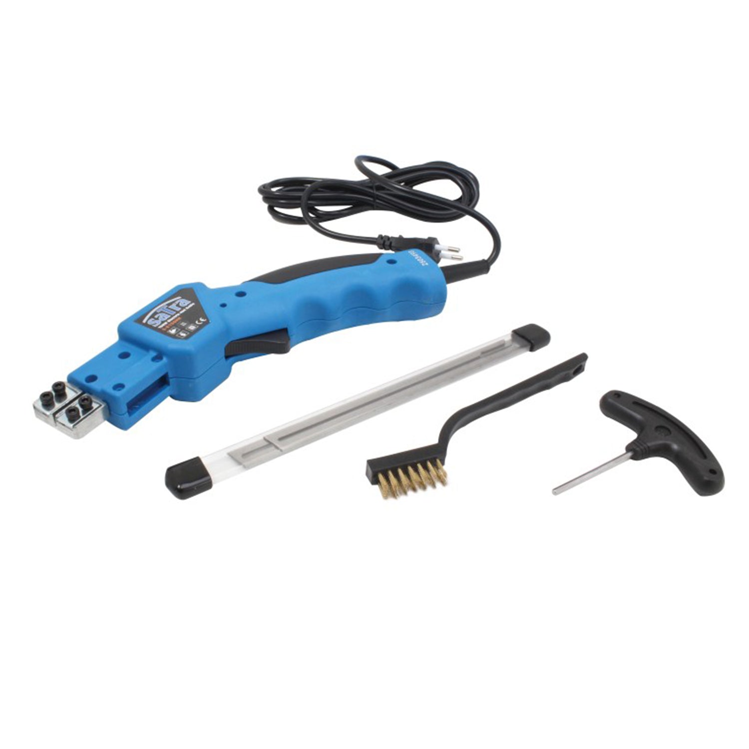 Kit di utensili da taglio in polistirolo, pvc, pp ed eps con coltello caldo elettrico 150 W, cutter elettrico, taglierino termico, lunghezza lama 15 / 20 cm