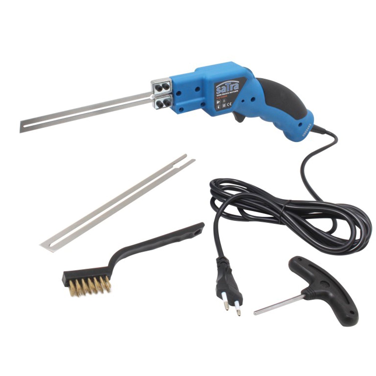 Kit di utensili da taglio in polistirolo, pvc, pp ed eps con coltello caldo elettrico 150 W, cutter elettrico, taglierino termico, lunghezza lama 15 / 20 cm