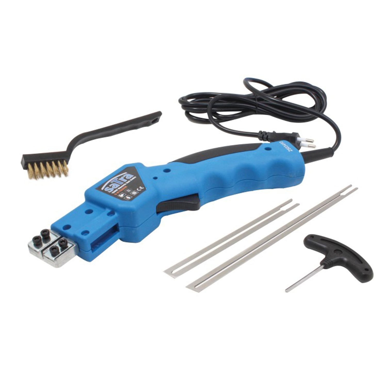 Kit di utensili da taglio in polistirolo, pvc, pp ed eps con coltello caldo elettrico 150 W, cutter elettrico, taglierino termico, lunghezza lama 15 / 20 cm