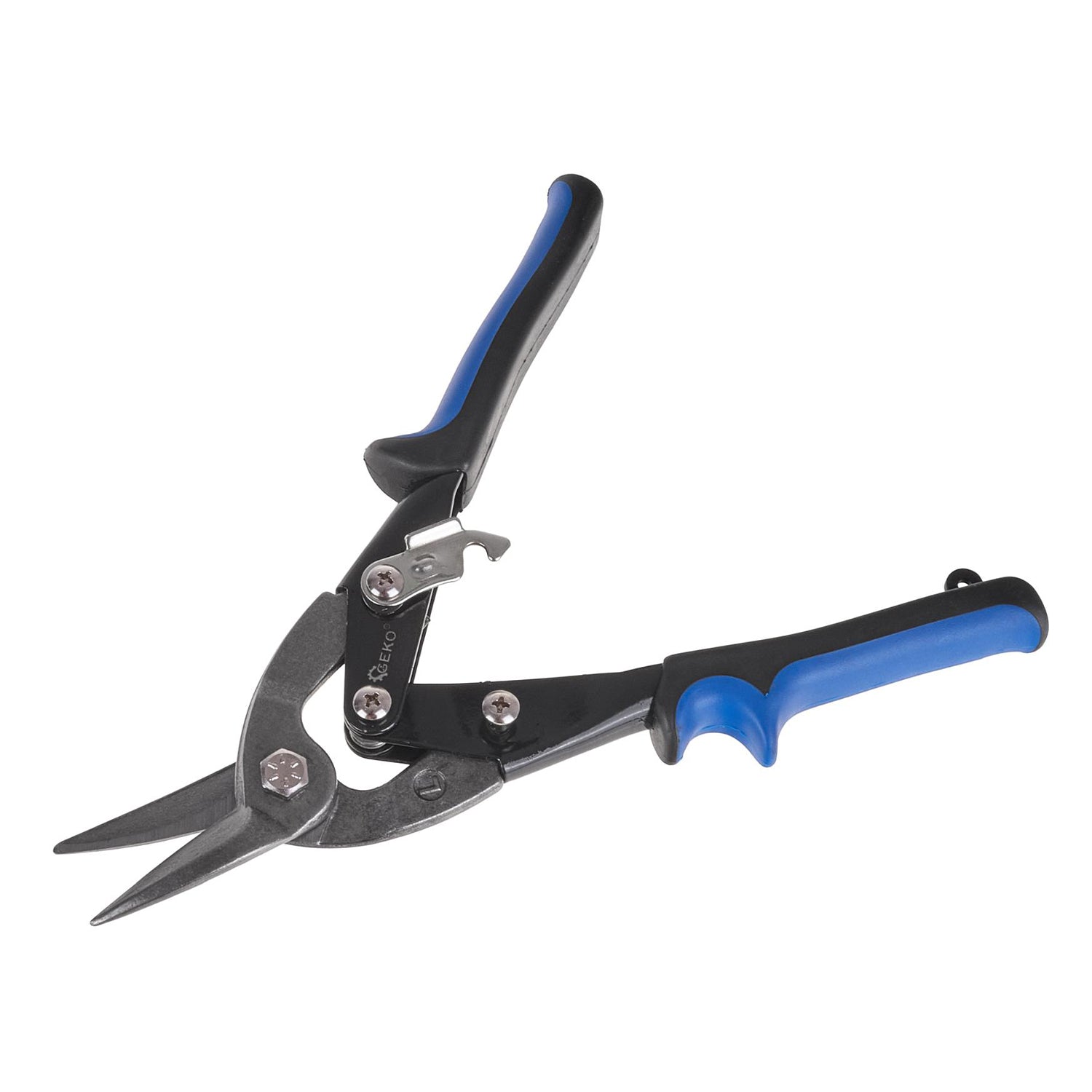 Forbici lamiera dritte - attrezzo per costruzioni a secco per tagliare lamiere - set di cesoie per lamiera professionali con guadagno meccanico, 10" 250 mm