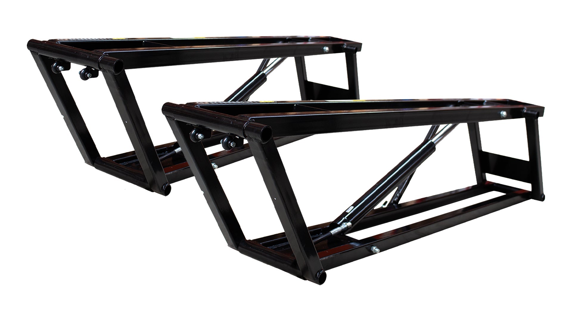Sollevatore mobile idraulico a forbice 220V capacità max. 2.5t, altezza regolabile 100-458mm, per officina