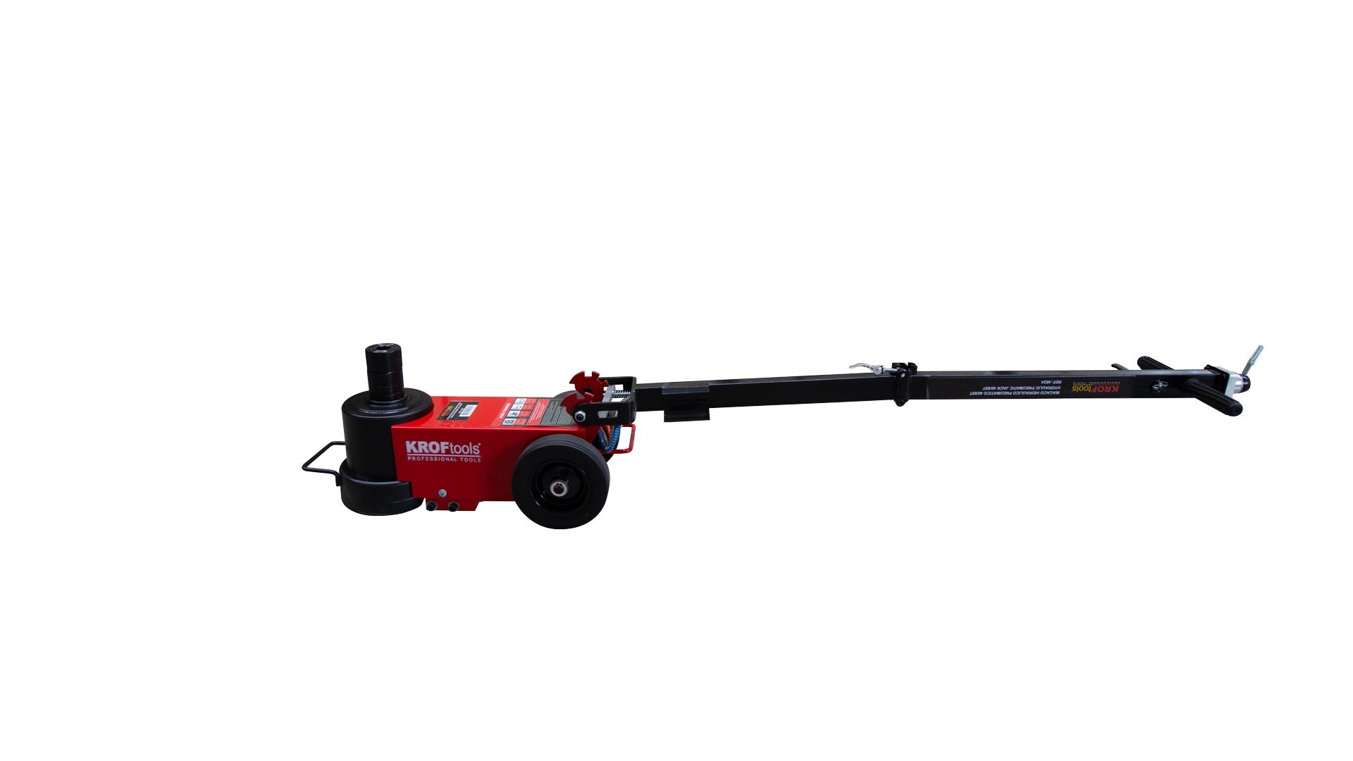 Cric pneumoidraulico 40–80 t, sollevatore idro-pneumatico a carrello ad aria compressa, mobile, per camion, veicoli commerciali da 30 tonnellate, sollevatore a carrello, per settore agricolo, Kroftools