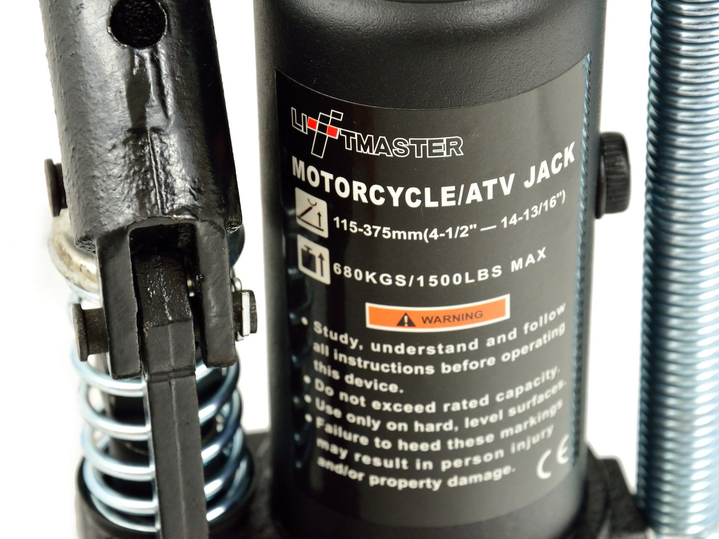 Cric sollevatore idraulico professionale per ATV, motociclette e quad, 680 kg, Geko