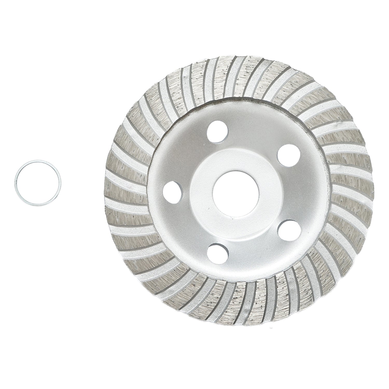 Disco abrasivo diamantato universale per levigatura cemento calcestruzzo, granito e marmo, diametro 125 x 22.23 mm