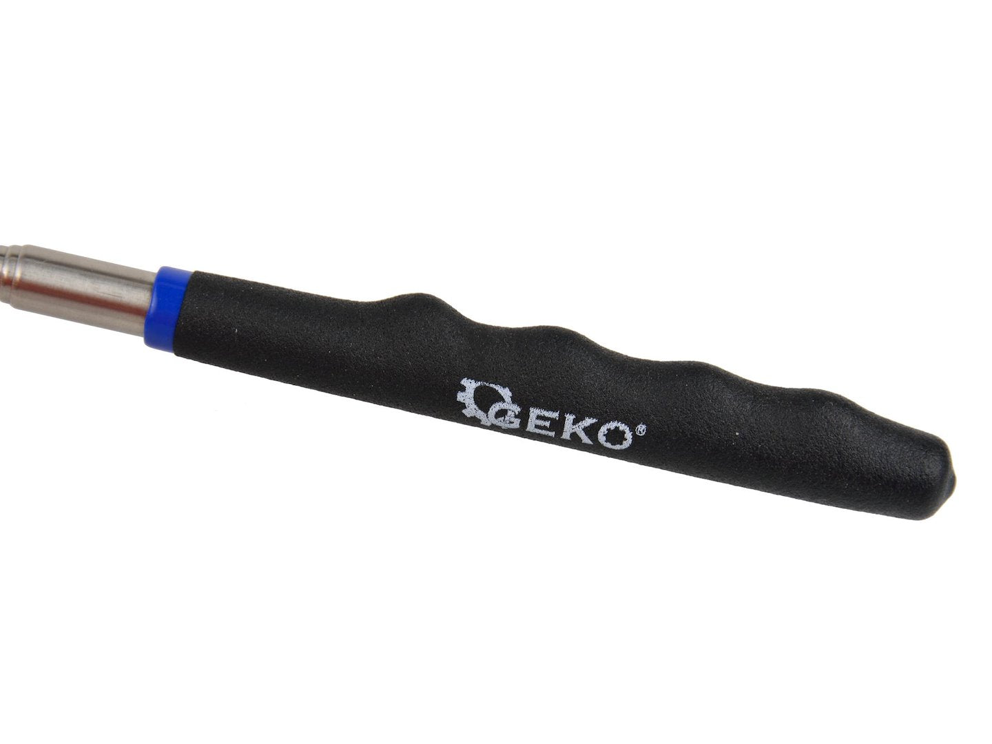 Strumento magnetico flessibile per raccogliere oggetti di ferro, strumento magnetico flessibile per la raccolta di piccole parti, raccoglitore di oggetti metallici, ideale per garage, auto e fai da te, con LED, Geko