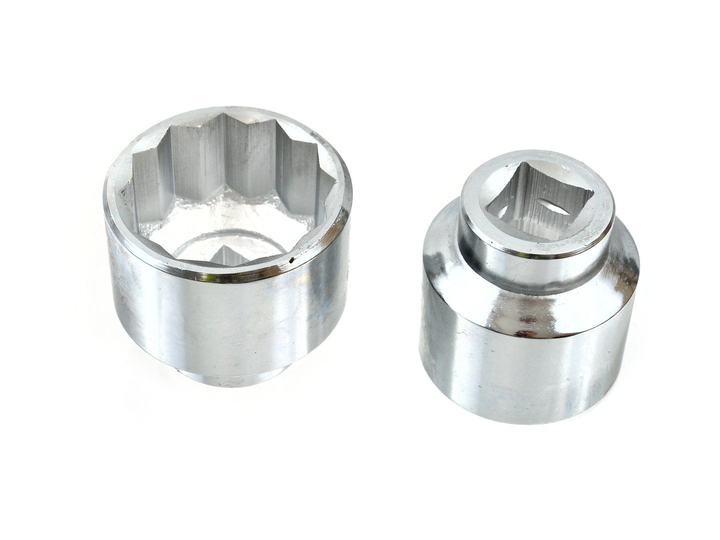 Set di bussole con cricchetto reversibile, esagonali, estensibile, 19–50 mm (3/4"), 21 pz., con prolunghe, Geko