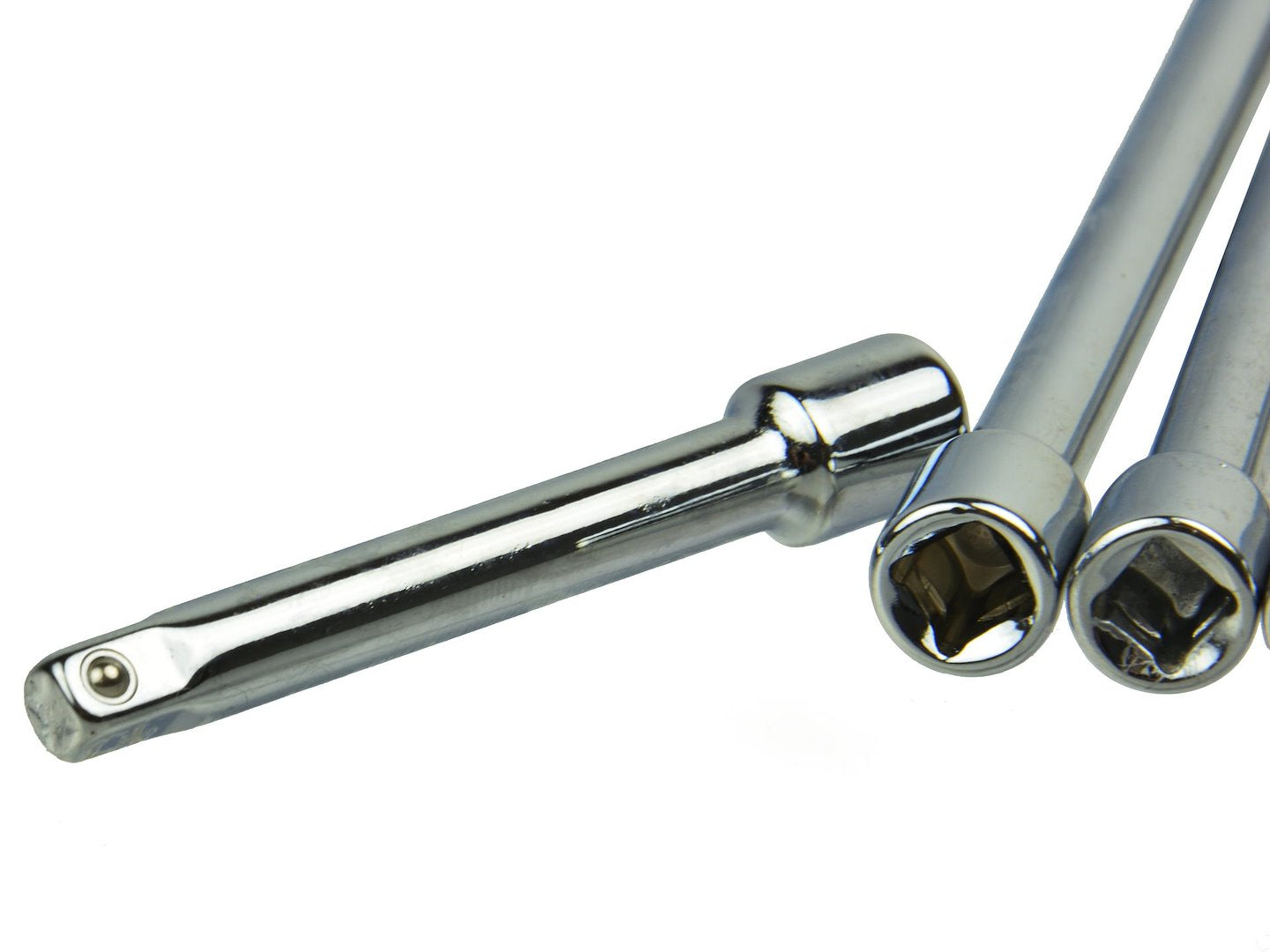 Set di prolunghe per chiave a bussola, a cricchetto estensioni, adattatore, giunto cardanico, raccordi per auto e industriali, attacco 1/4" 4 pezzi Geko