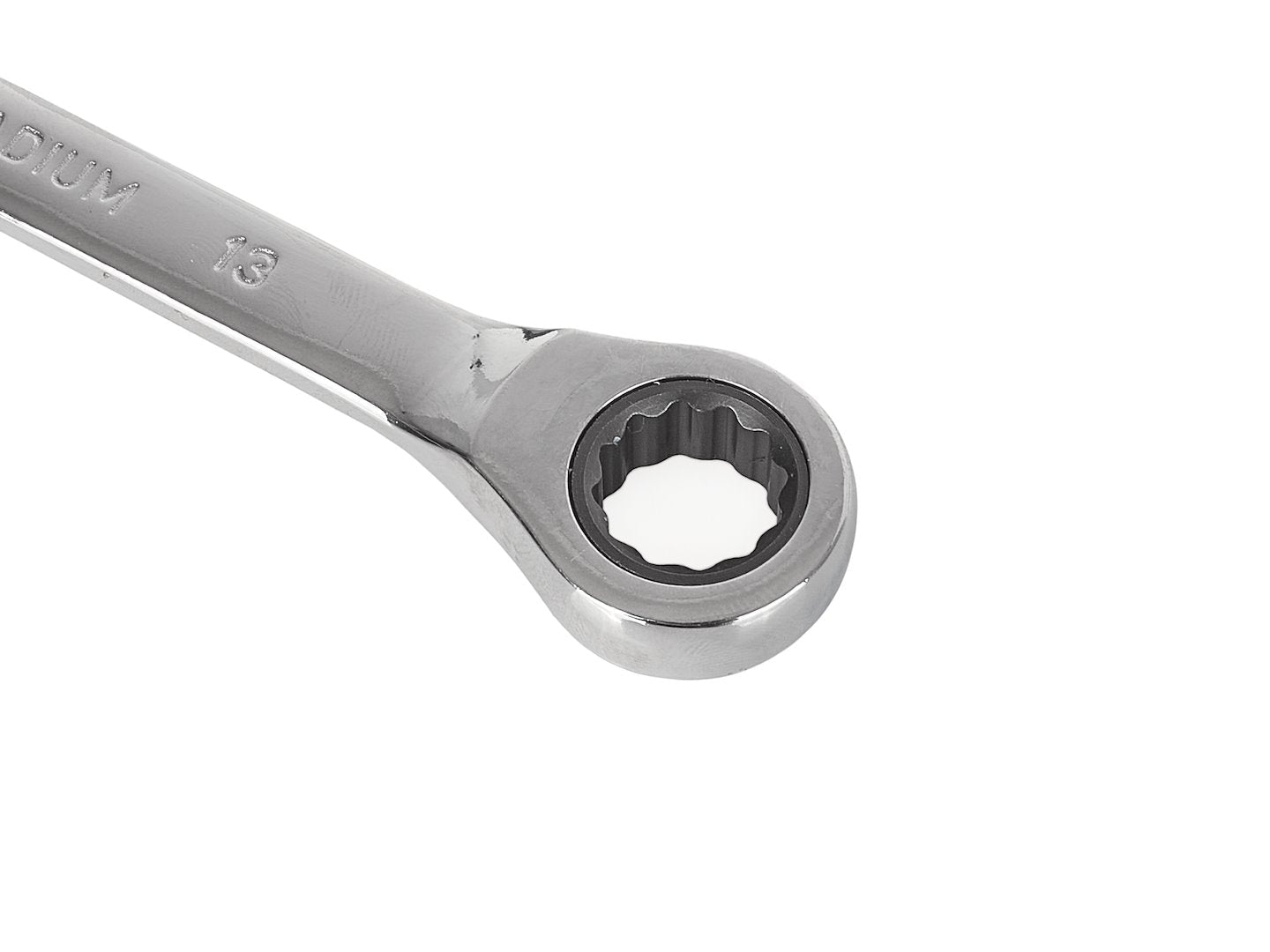 Set di chiavi a cricchetto combinate, anello e forchetta, 8–19 mm, 7 pezzi, Geko