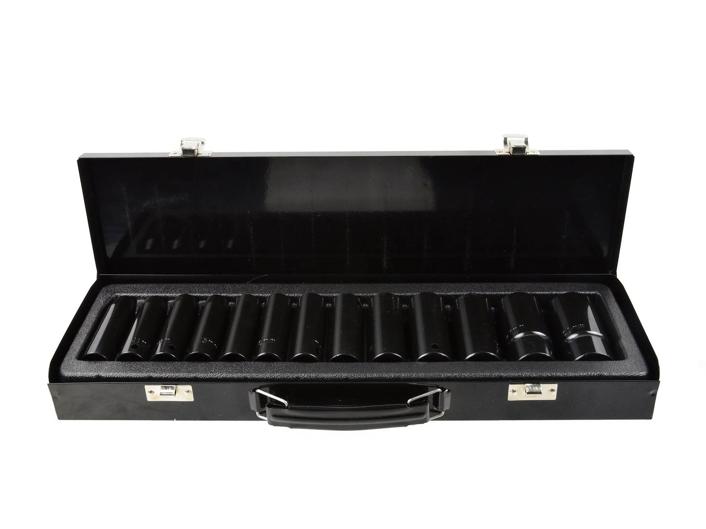 Set chiavi a bussola lunghe 1/2", set bussole a impulsi, chiavi a bussola a impatto 10-30 mm, per riparazioni auto cambio gomme, 78 mm 13 pezzi Geko