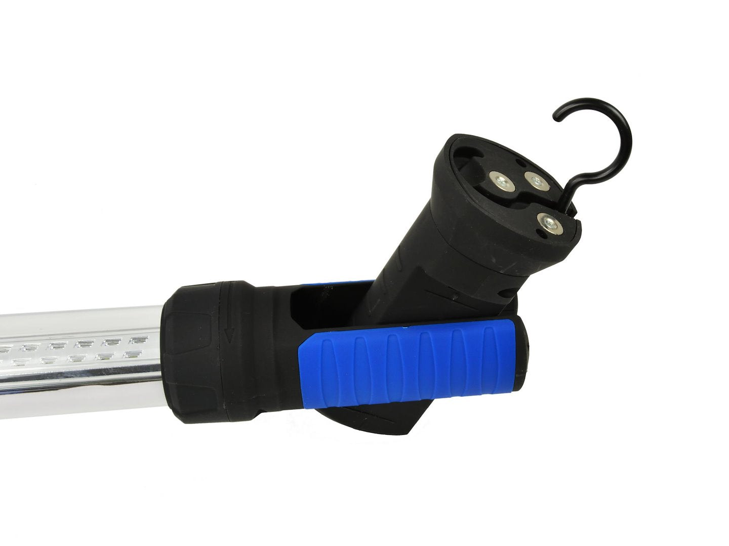 Lampada da lavoro LED ricaricabile, 120 led, magnetica, torcia ricaricabile, per officina, riparazione auto/emergenza/campeggio, 1,2–1,9 m 12/230v