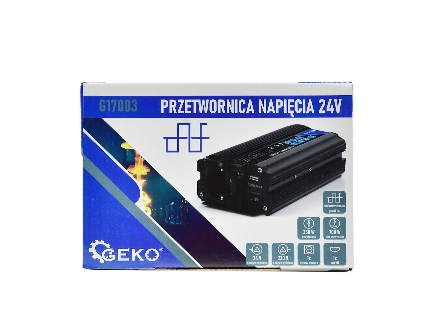 Inverter di tensione , convertitore di tensione 24-220 v 350/700 w