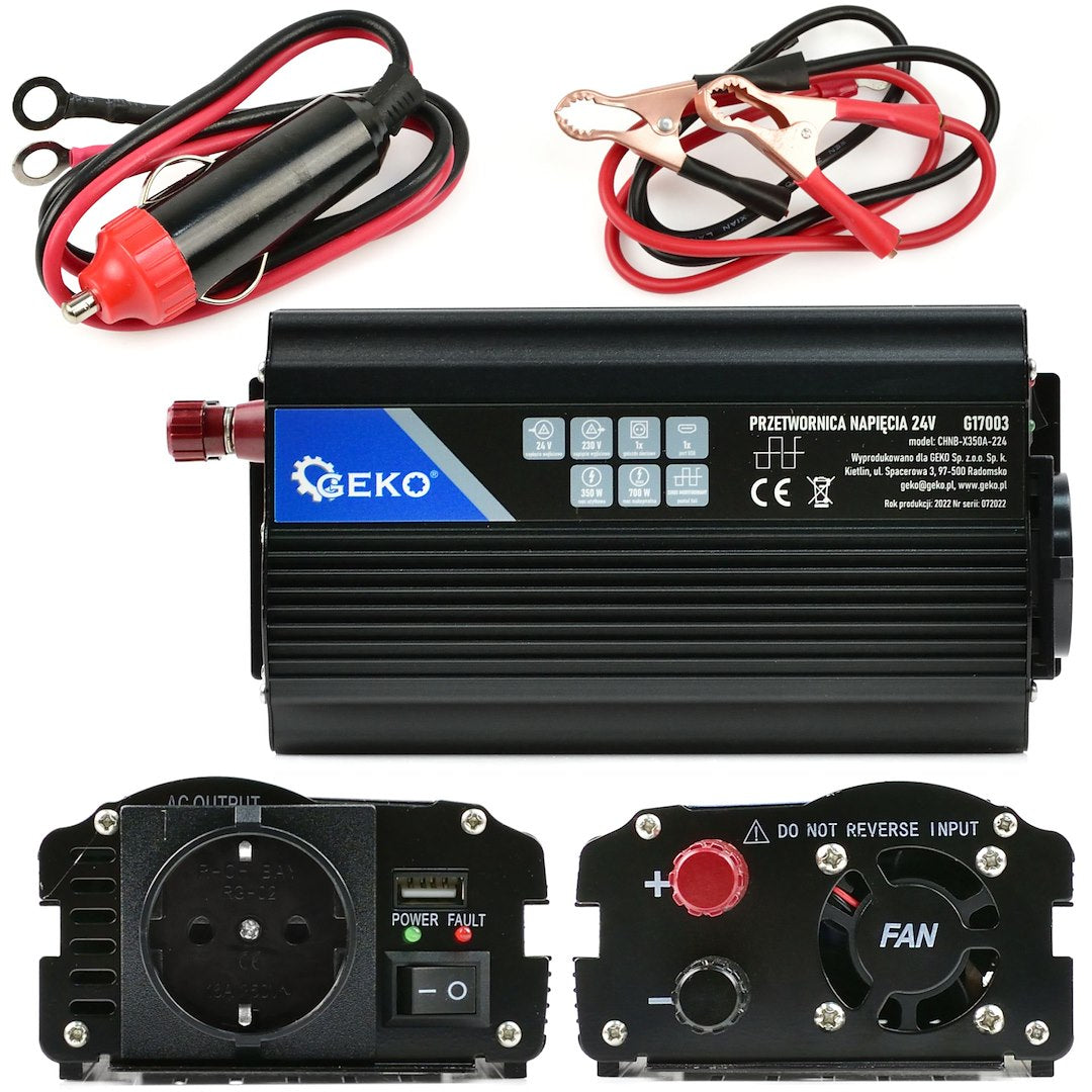 Inverter di tensione , convertitore di tensione 24-220 v 350/700 w