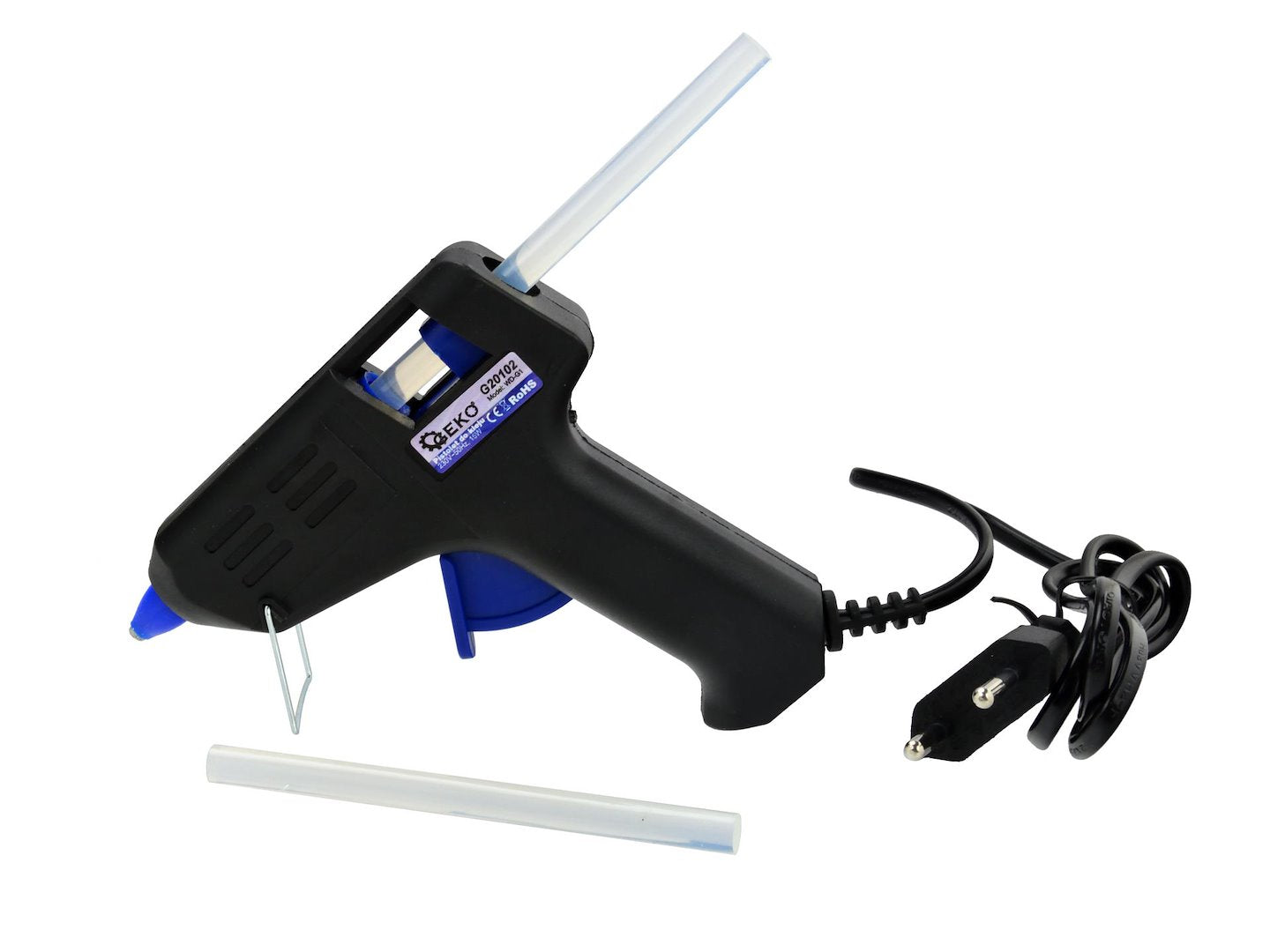 Pistola per colla a caldo,pistola elettrica per saldare con silicone 15w Geko