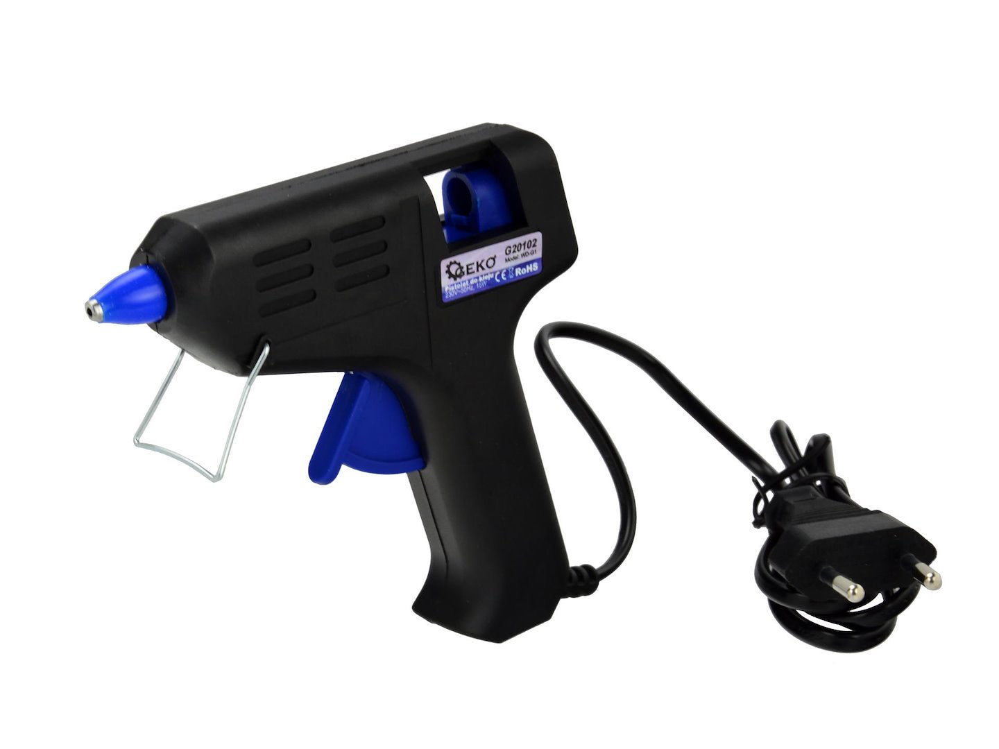Pistola per colla a caldo,pistola elettrica per saldare con silicone 15w Geko