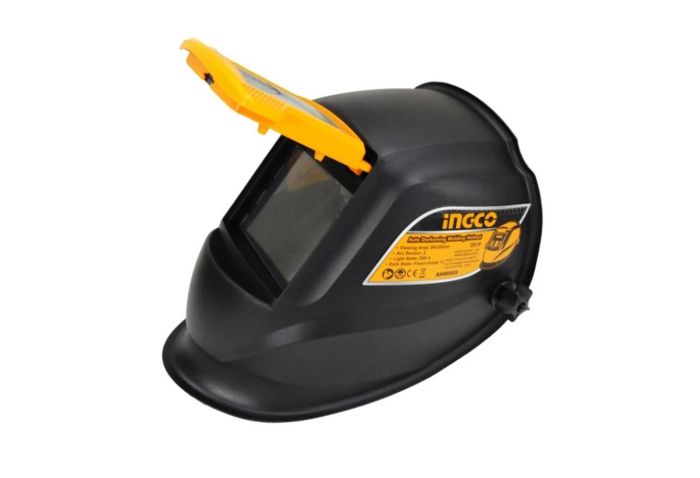 Casco per saldatore anti-cook per saldatura con oscuramento solare automatico regolabile, maschera saldatura, casco per saldatura professionale, Ingco