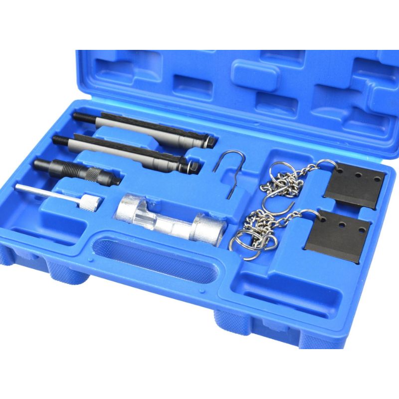 Kit messa in fase motori, attrezzi per il bloccaggio della cinghia di distribuzione dell'albero a camme del motore, compatibile con VW Audi V6 V8 TDI