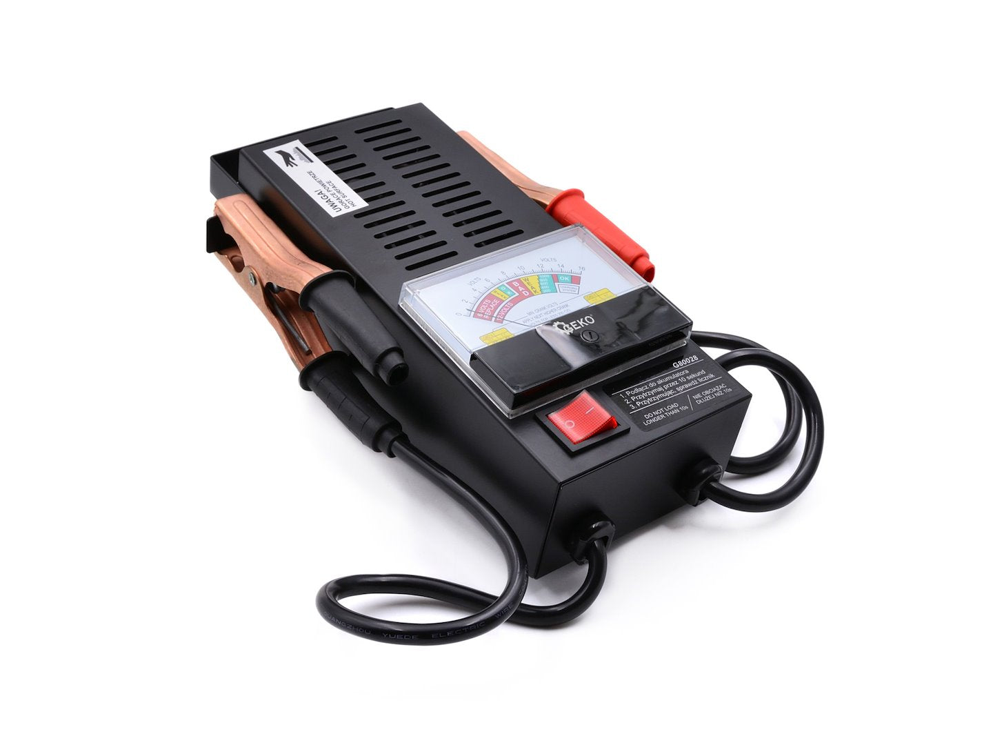 Tester per batterie con display analogico 6–12 v Geko