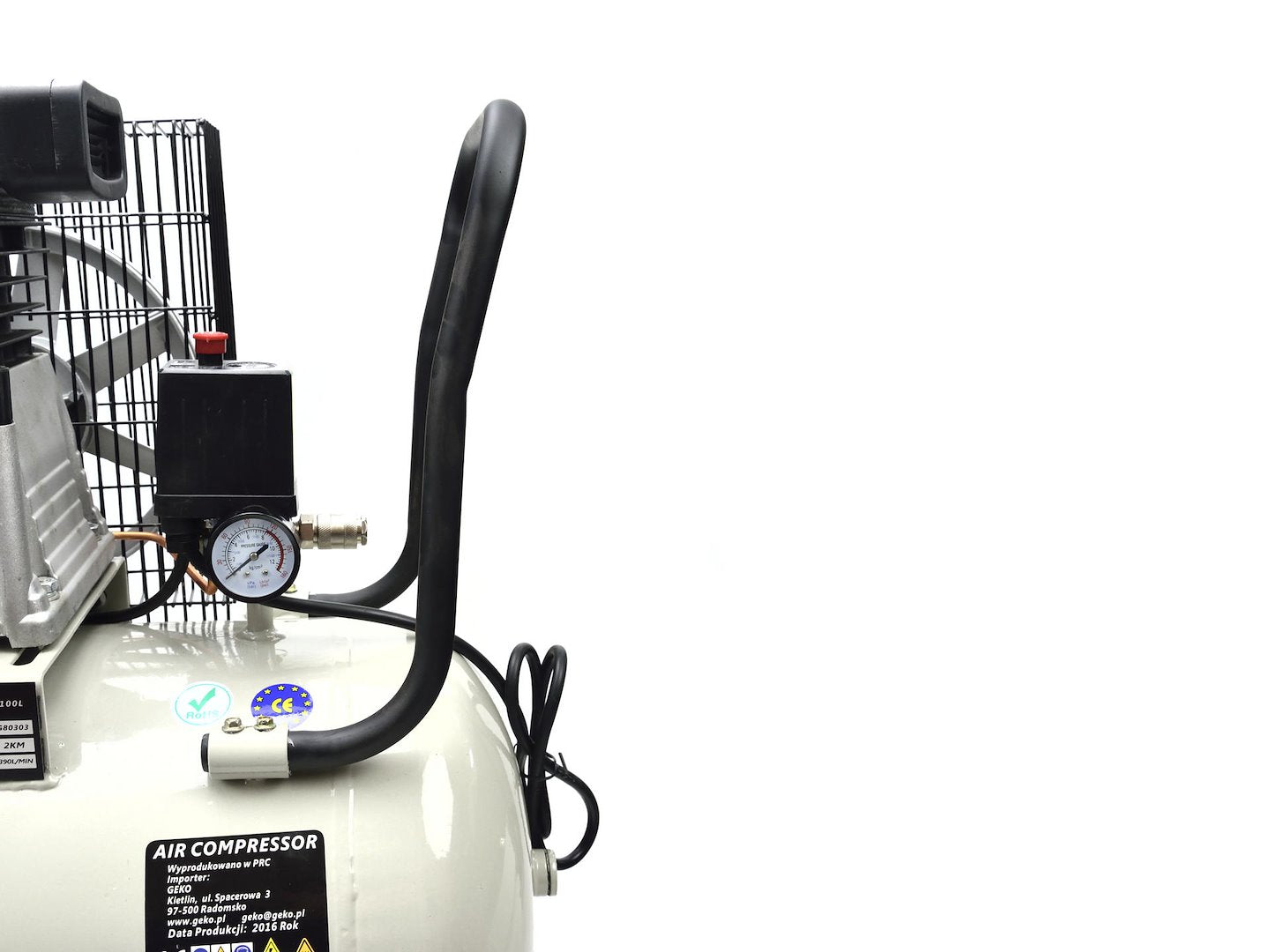 Compressore d’aria 100 L, 390 L/min, 220 V, Geko