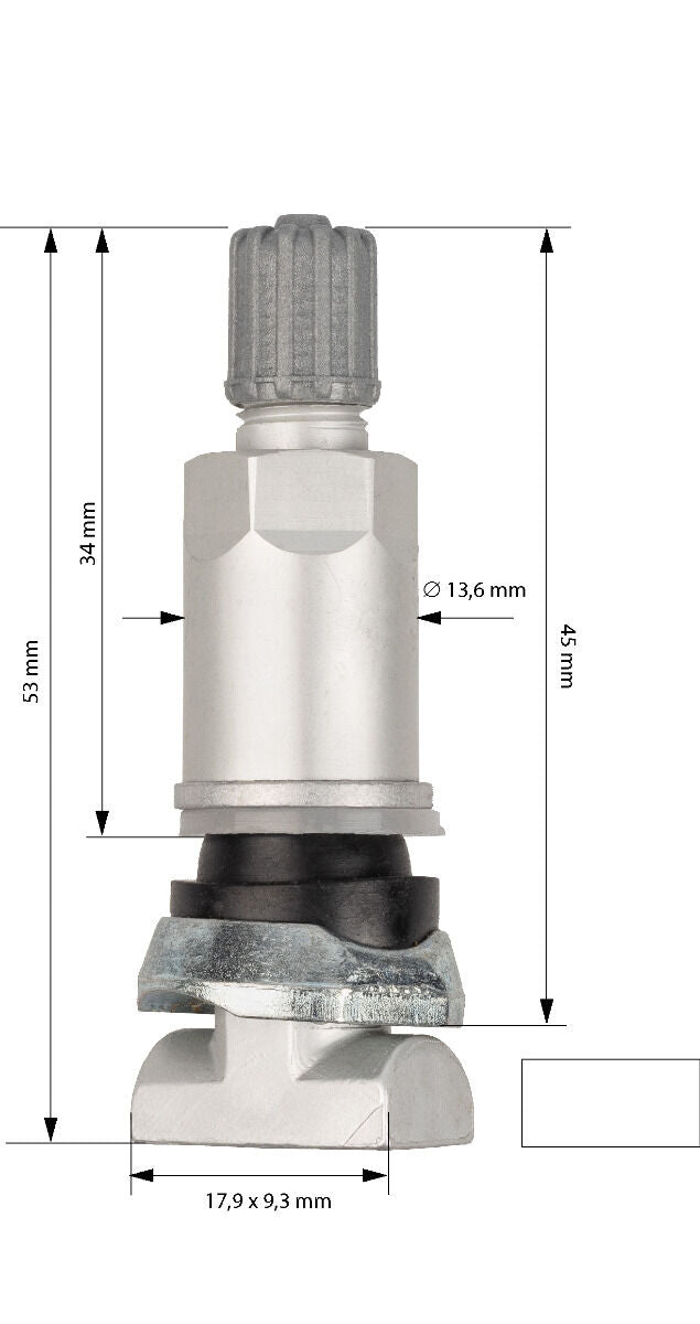 Valvola metallica sensore pressione del pneumatico Tpms 562-3912 Invento