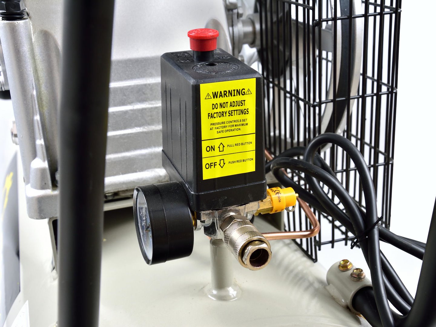 Compressore d’aria 100 L, 420 L/min, 220 V, Geko