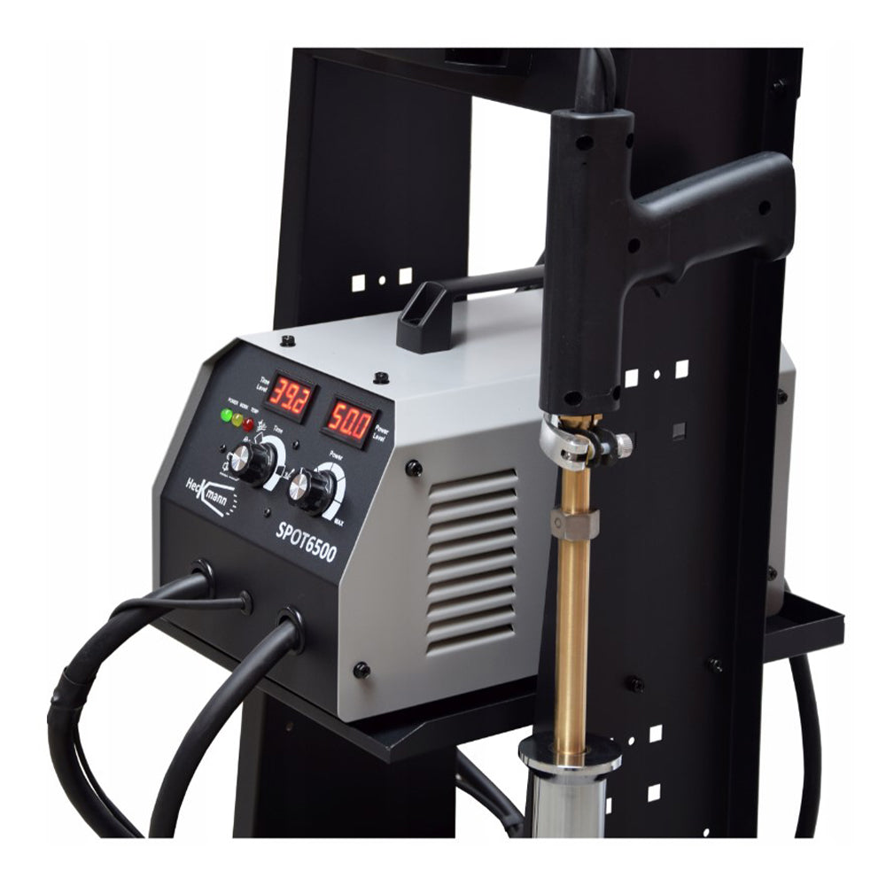 Kit estrattore per carrozzeria 230 V, stazione saldatrice per rimozione ammaccature a punti 5 modalità di saldatura, kit di strumento per riparazione ammaccature carrozzeria per auto camion moto