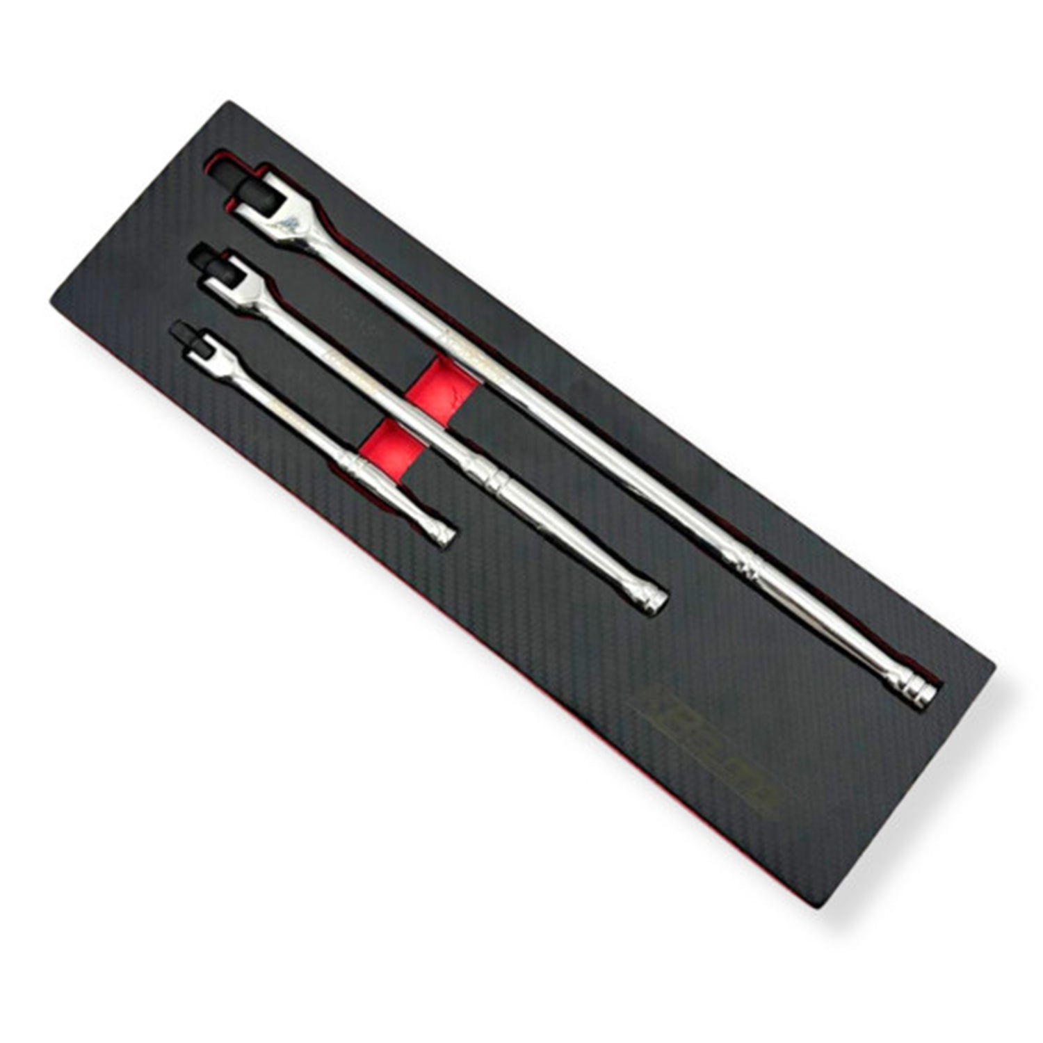 Chiave manico a leva snodato per chiavi a bussola attacco 1/4" 3/8" 1/2"