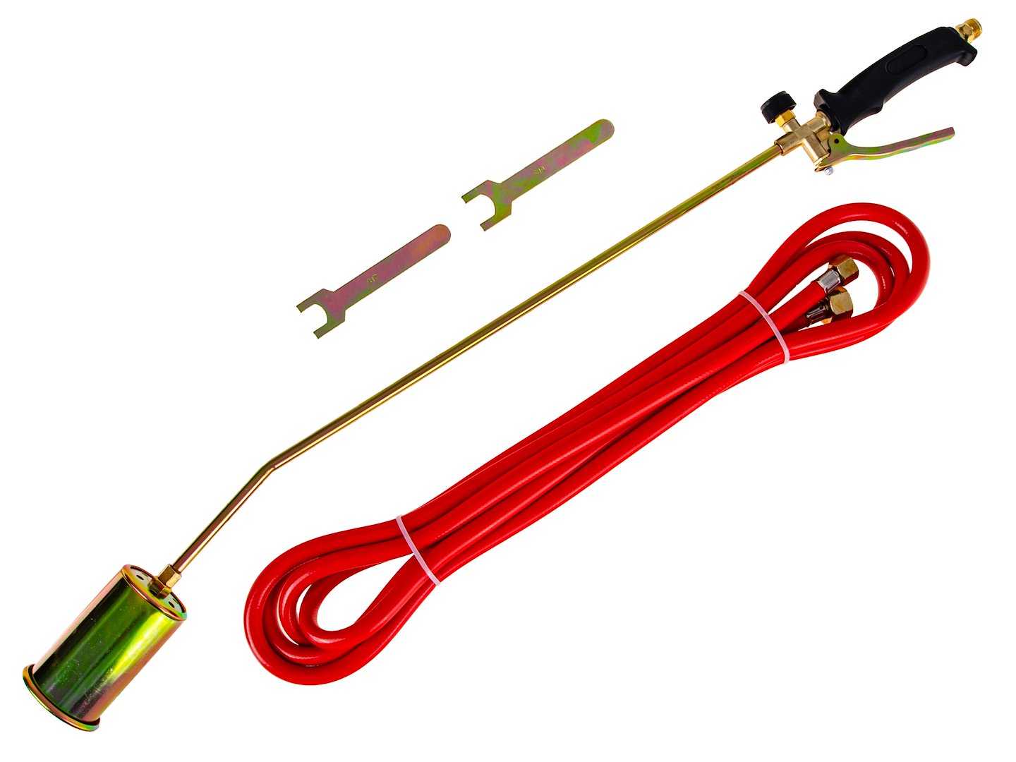 Bruciatore a gas con tubo flessibile da 5 m Keltin