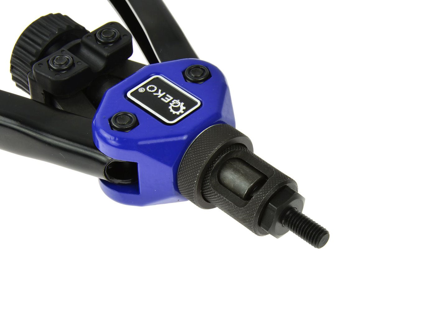Pinza professionale per rivettatura di inserti filettati ,rivettatrice dadi ciechi completa di dadi M5-M12 Geko