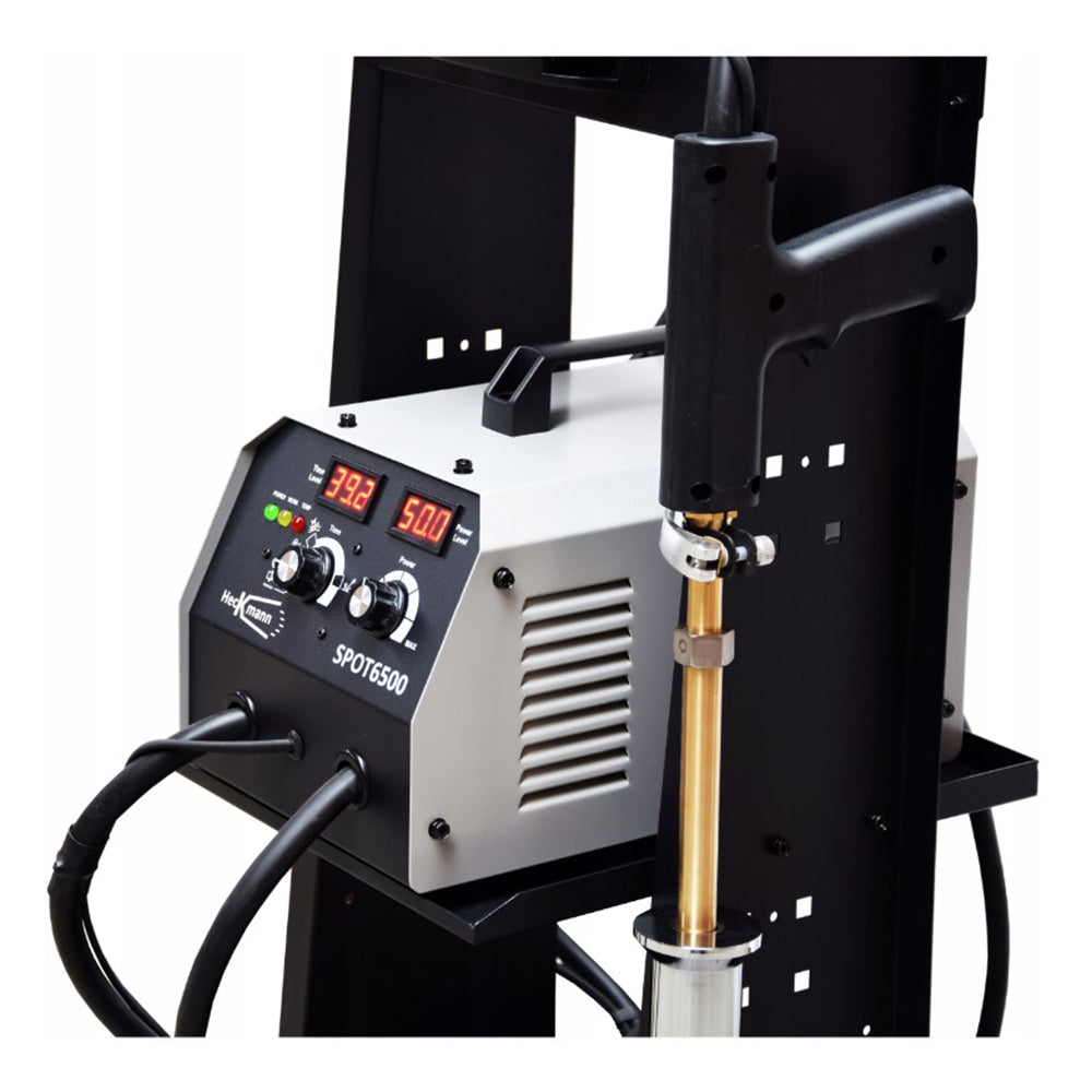Kit estrattore per carrozzeria 230 V, stazione saldatrice per rimozione ammaccature a punti 5 modalità di saldatura, kit di strumento per riparazione ammaccature carrozzeria per auto camion moto