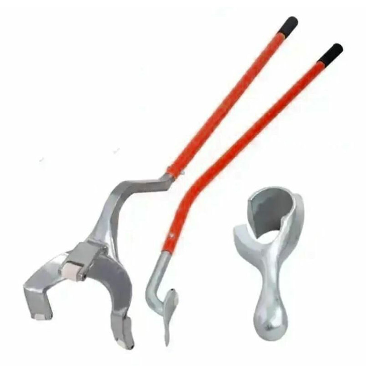 Leva smontaggio pneumatici camion, strumento di montaggio smontaggio, leva di assemblaggio e rimozione pneumatici e macchine operatrici 3 pezzi