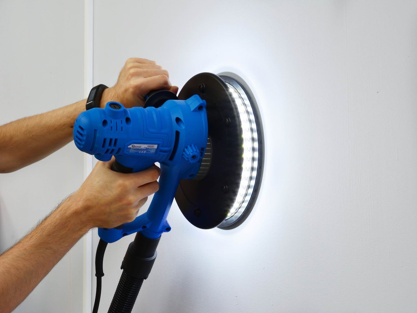 Levigatrice elettrica per muro con LED 190mm 800w