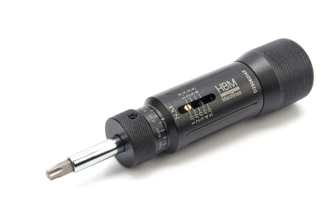 Cacciavite dinamometrico, 1-5 nm, 1/4" cacciavite dinamometrico regolabile, kit chiavi dinamometriche e punte-inserti per riparazione biciclette officina, riparazioni domestiche Hbm