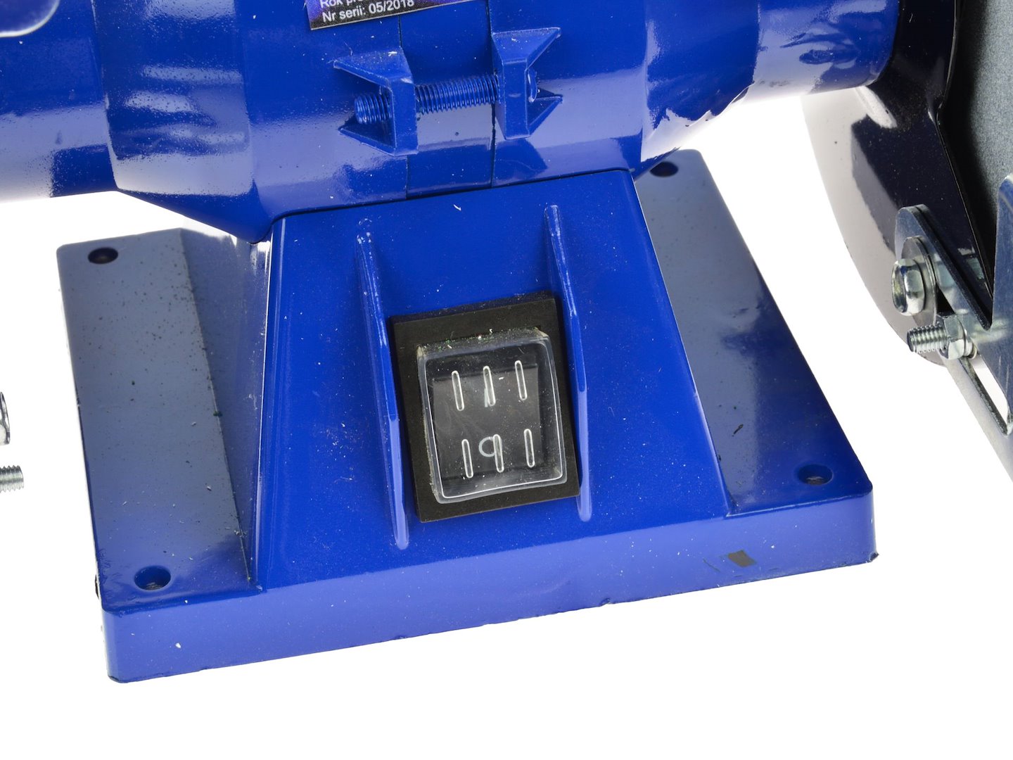 Smerigliatrice da banco 150 w, macchina per affilare e levigare 150 mm Geko