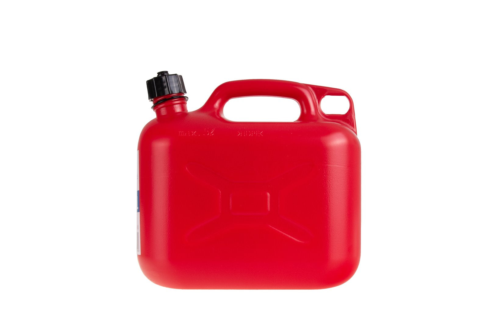 Tanica in plastica da 5 litri con imbuto, tanica per carburante, Geko