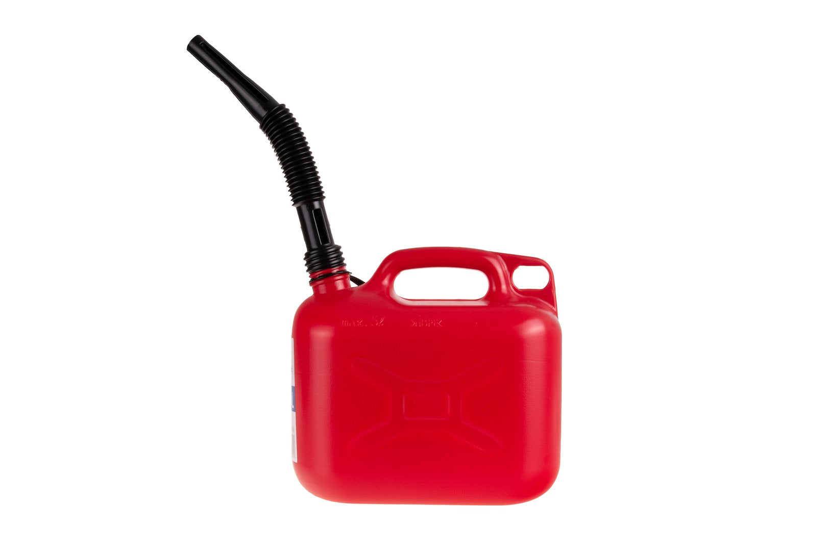 Tanica in plastica da 5 litri con imbuto, tanica per carburante, Geko